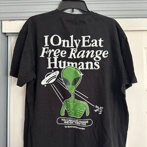 Alien Vegan Graphic T-Shirt
